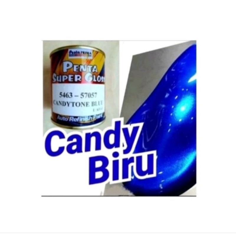Cat Biru Candy Tone Penta Super Gloss 5463-57057 Candy Biru