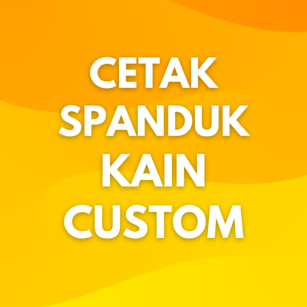 CETAK BANNER SPANDUK KAIN CUSTOM