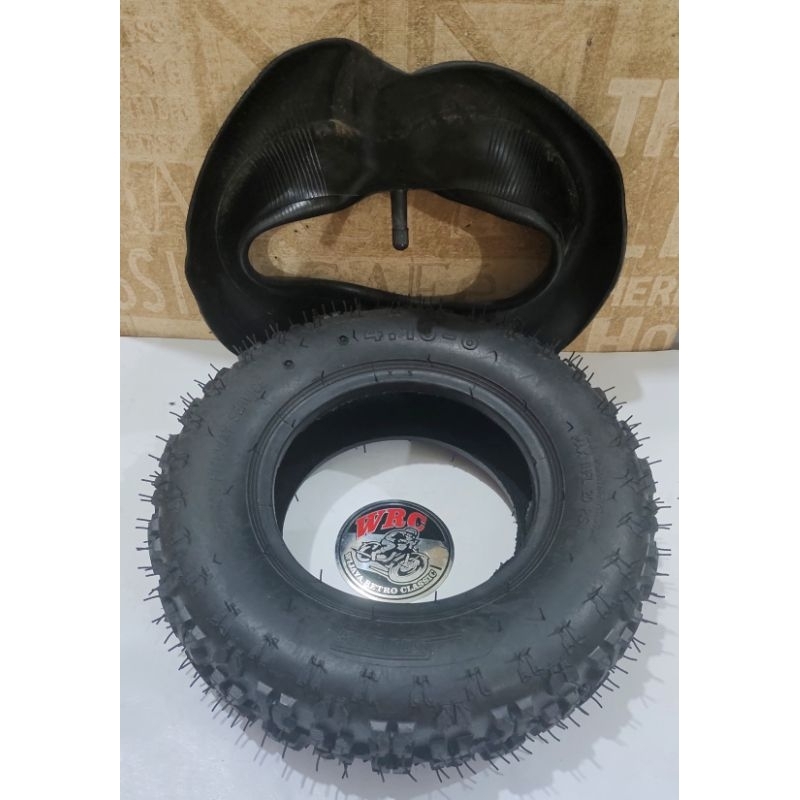 Ban Mini ATV Depan ATV ukuran 4.10 - 6 Ring 6 Tubetype Luar Dalam