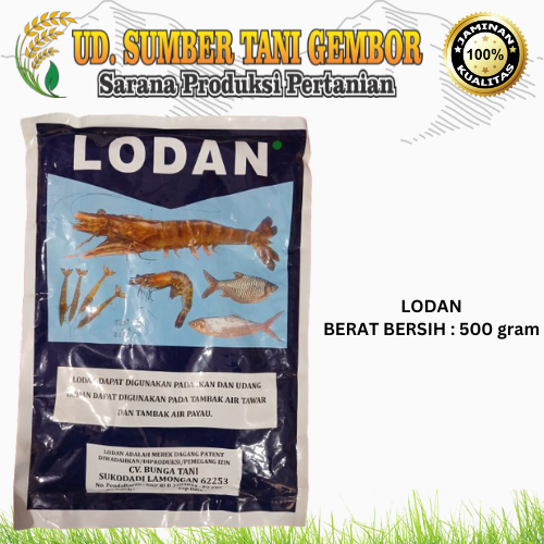 LODAN MEMELIHARA KESTABILAN TANAH DASAR TAMBAK (PH DAN SANITAS)