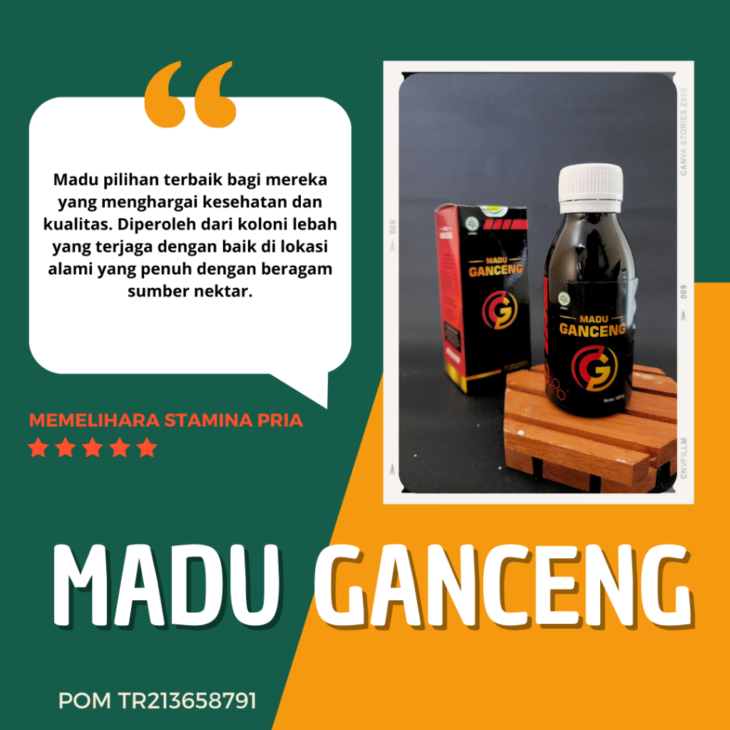 

Solusi Ampuh untuk Stamina Pria - Madu Ganceng - Madu Herbal Alami - HALAL & Berkhasiat