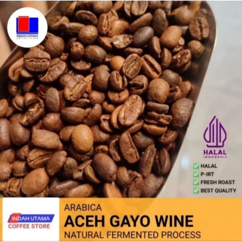 

Kopi Arabika Aceh Gayo Wine Premium 1 kg