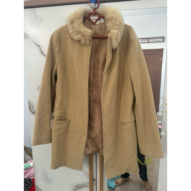 jaket wol utk musim dingin (preloved)