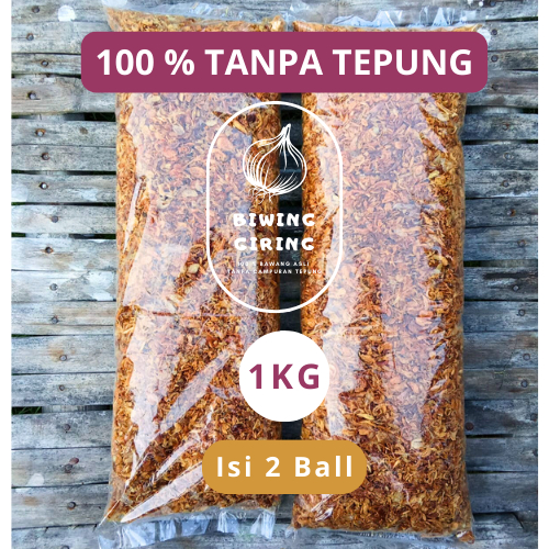 

Promo Soft Opening - Bawang Goreng 1 Kg Asli Tanpa Campuran Tepung