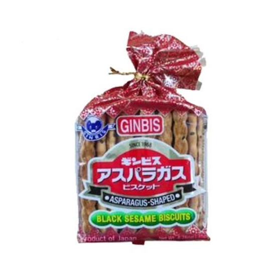 

Ginbis Asparagus Black Sesame Biscuit 135 Gr
