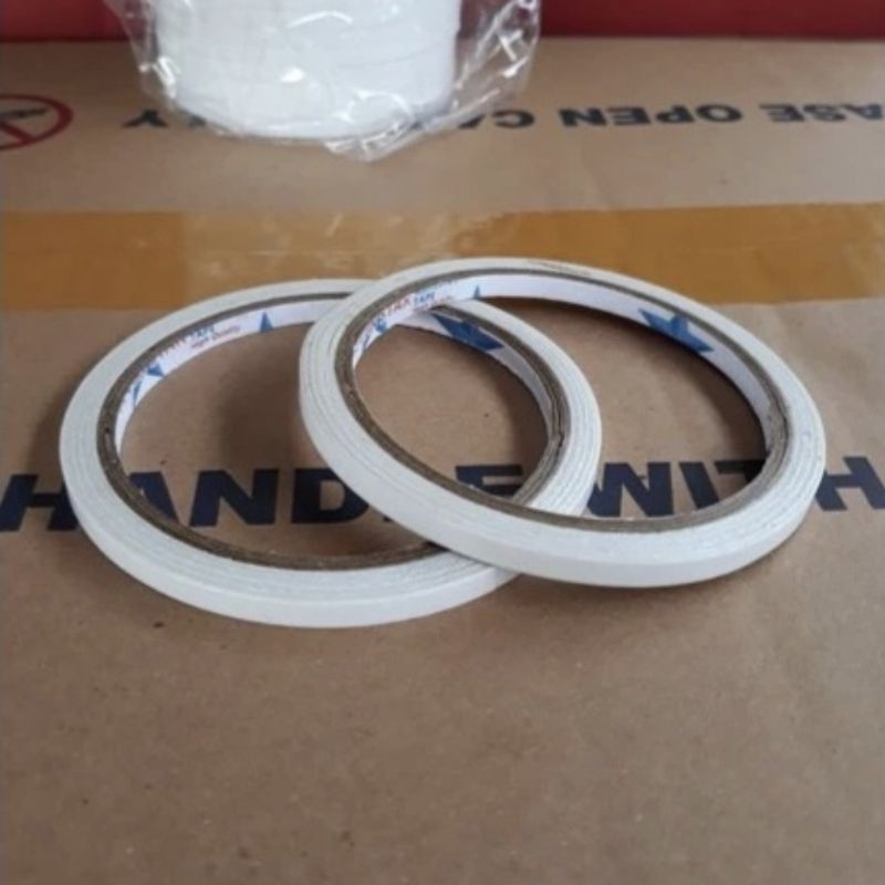 

DOBEL TAPE / DOUBLE TAPE / DOBEL TIP / ISOLASI BOLAK BALIK
