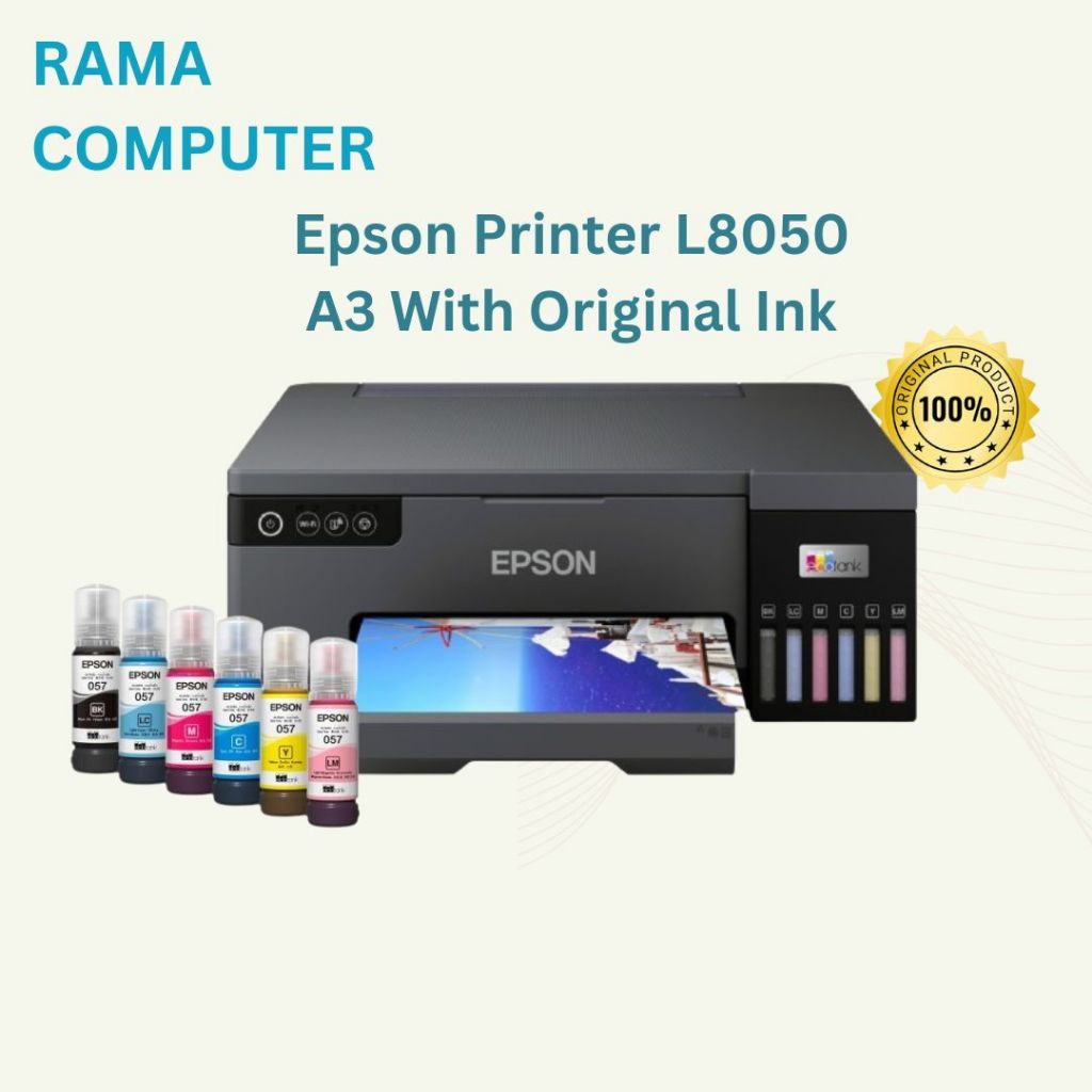 Printer Epson EcoTank L8050 Ink Tank Printer