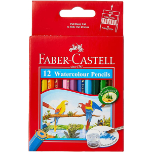 

Pensil Warna Watercolour Faber Castell 12 Pendek