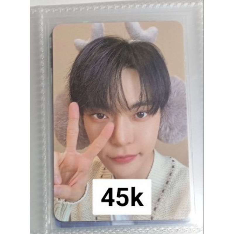 DOYOUNG OFFICIAL PHOTOCARD NCT 127 PINK CHRISTMAS