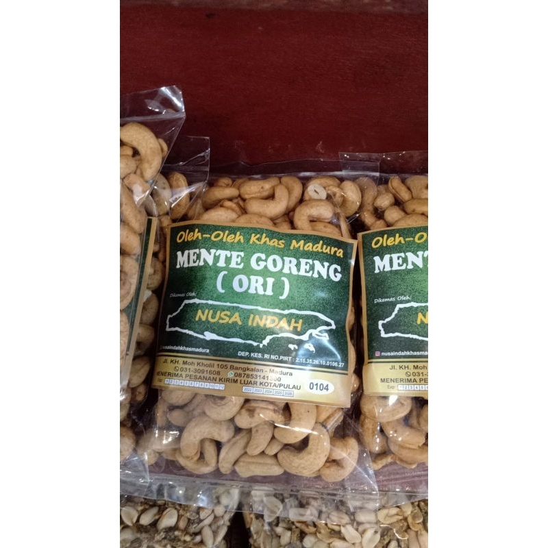 

Mente Goreng 250 gram