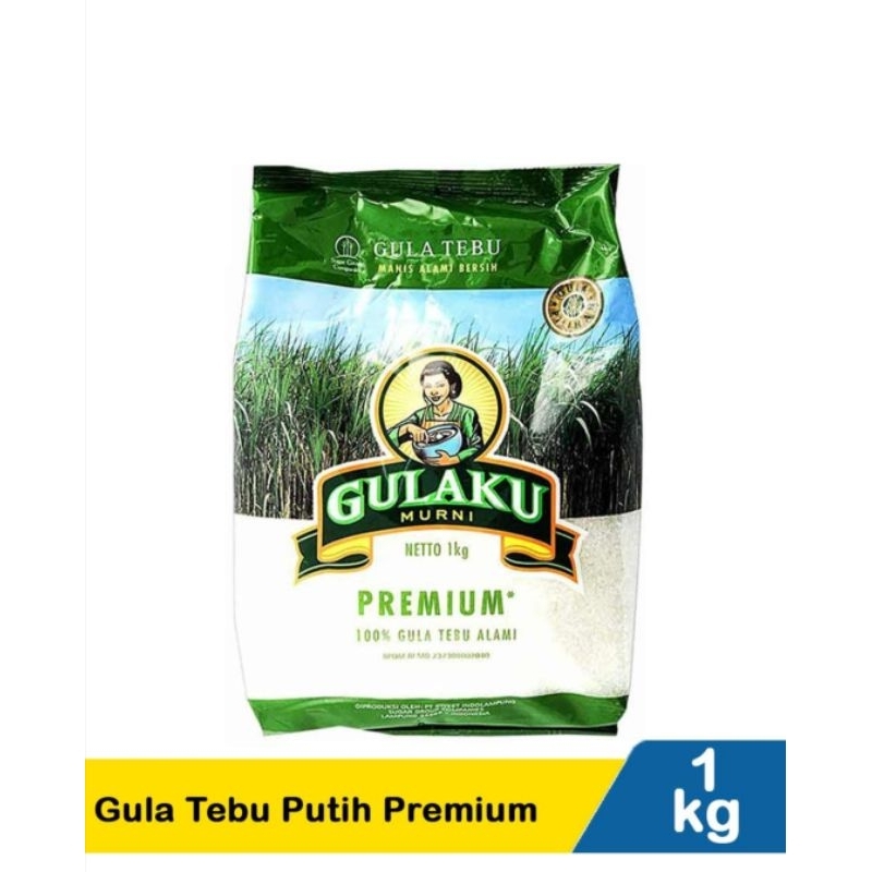 

gulaku gula tebu premium 1 kg gula pasir manis putih dan bersih