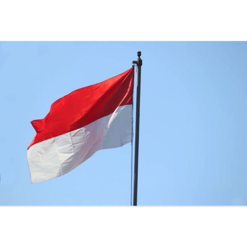 Bendera Merah Putih Kain Satin