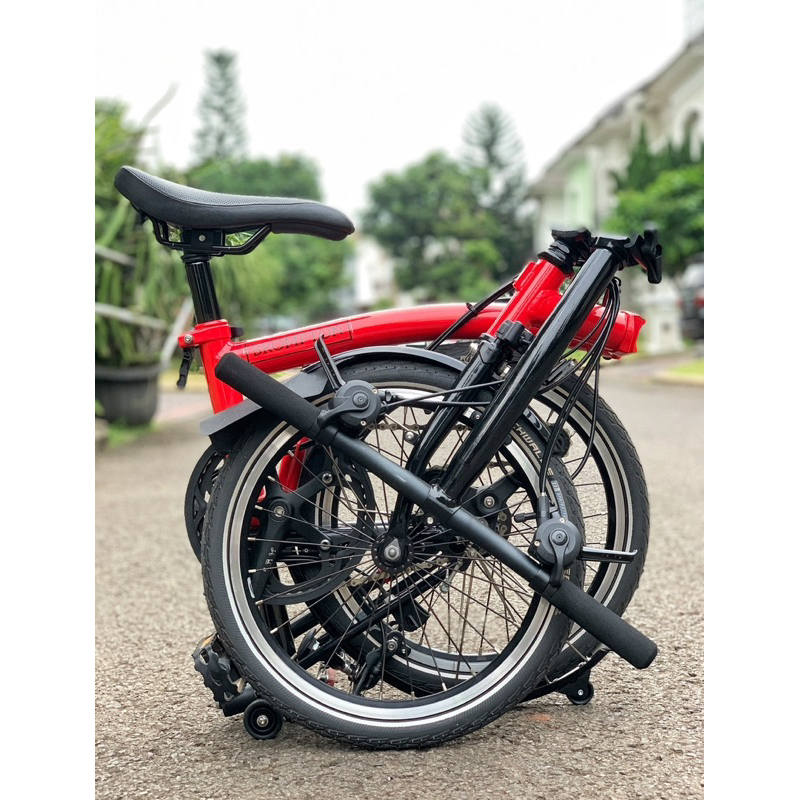 Sepeda Brompton RED BE S6L