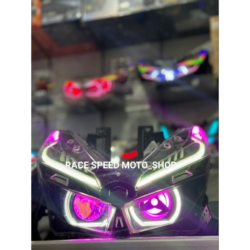 PAKET BILED AES VARIO 125 / 150 NEW / VARIO LED OLD / AEROX NEW PICEK SHARINGGAN SEPAKET REFLEKTOR O