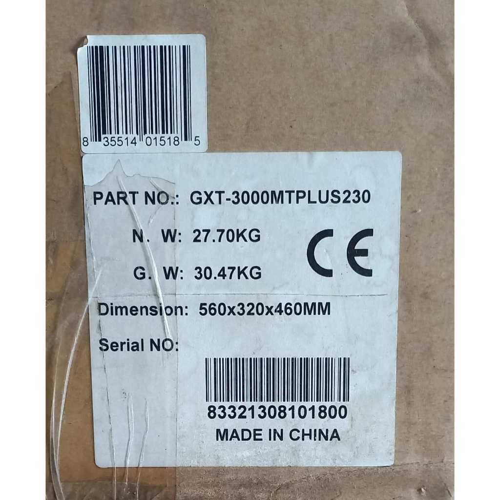 UPS EMERSON LIEBERT GXT-3000 MTPLUS 230