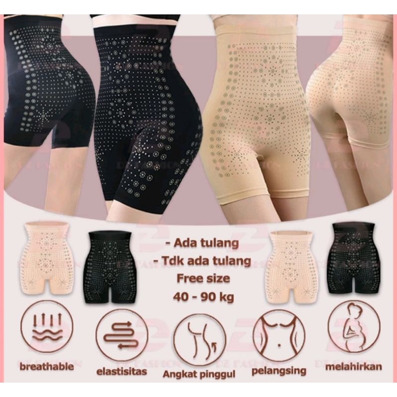 Korset Celana Korset/Pelangsing Perut Buncit/Celana Legging Pendek Jumbo Daleman
