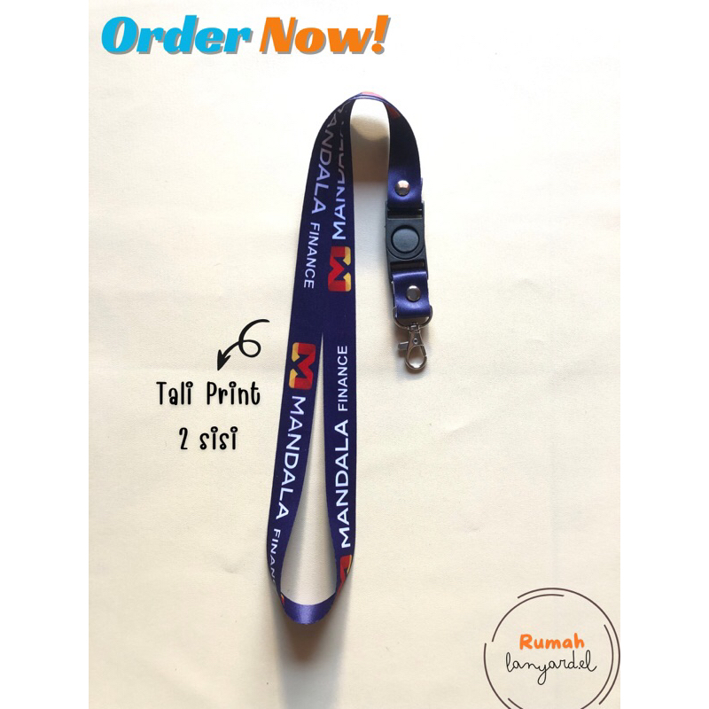 

Tali Lanyard Id Card MANDALA FINANCE / TERMURAH LANGSUNG DARI SUPPLIER PERTAMA !!!!