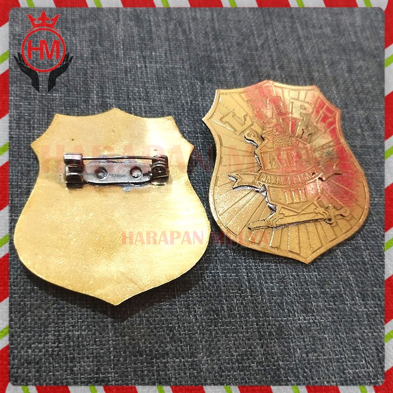Bros Ukuran Kecil - Pin Logo Laskar Merah Putih Indonesia LMPI - Harapan Mulya