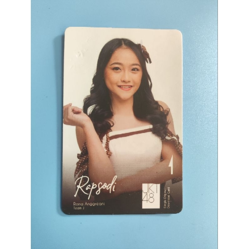 photocard rona sweet and bitter jkt48