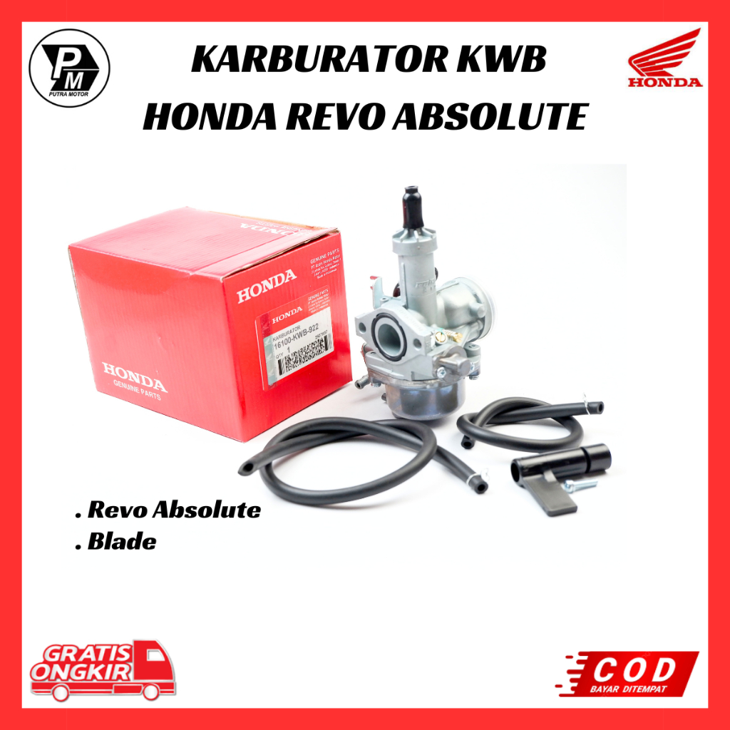 Karburator Ori Honda Revo Absolute - Revo Absolute 110 - Blade 16100-KWB-922