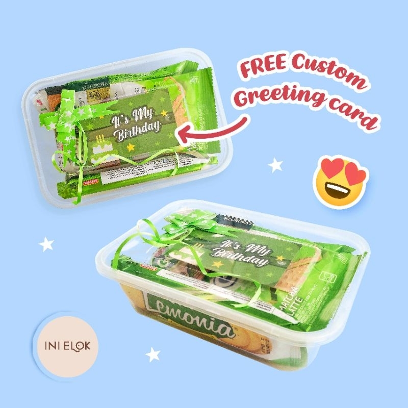 

Thinwall Packed Snack Gift / Kado Ulang Tahun / Birthday Gift / Bingkisan / Wisuda / Mini Gift Snack / Mini Hampers / Paket Snack Berbagai Acara
