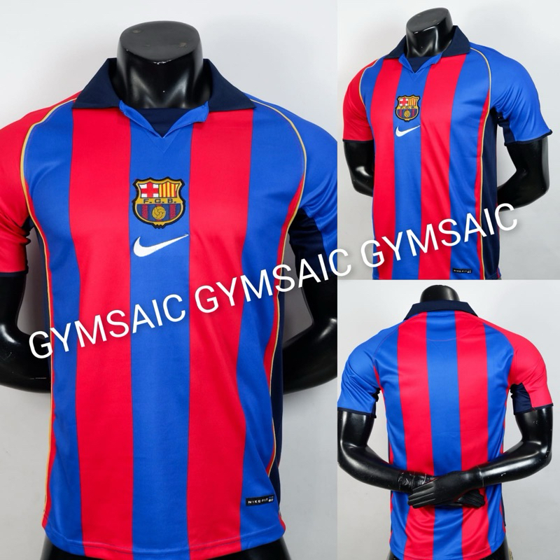 01-02 / JERSEY RETRO BARCELONA HOME 2001 2002