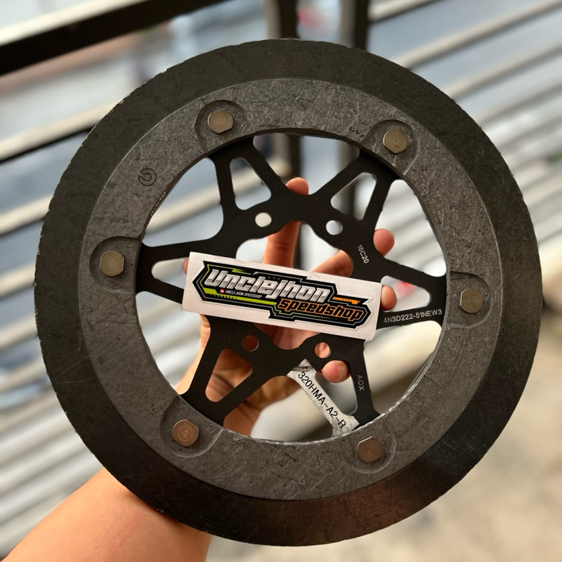 DISC BREMBO 320MM BAHAN CARBON 2ND
