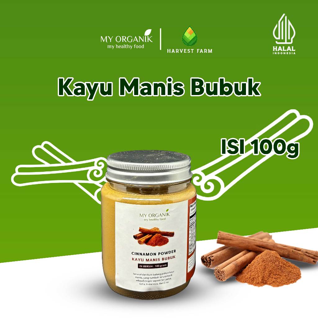 

My Organik bubuk Kayu Manis 100gram