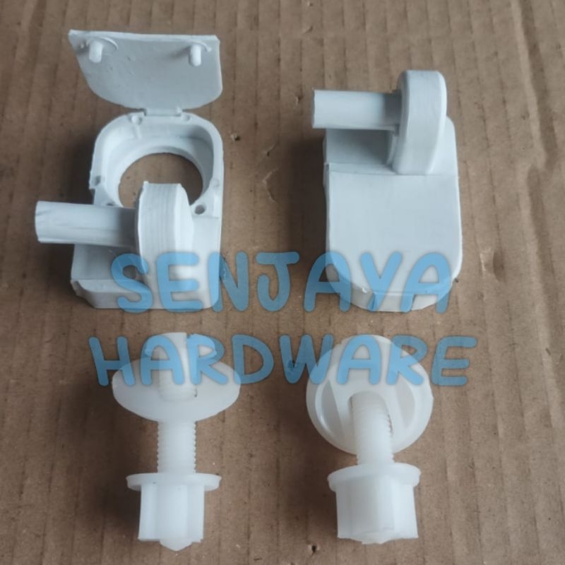 Baut tutup closet kloset duduk toto tc 505