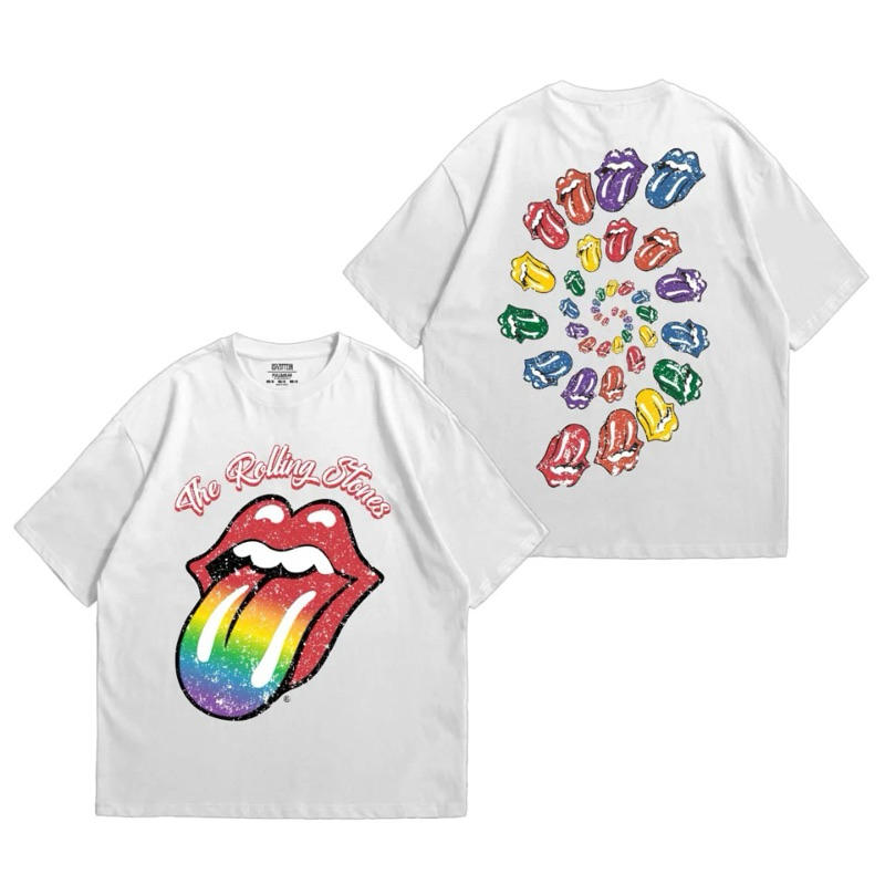 kaos band vintage THE ROLLING STONES
