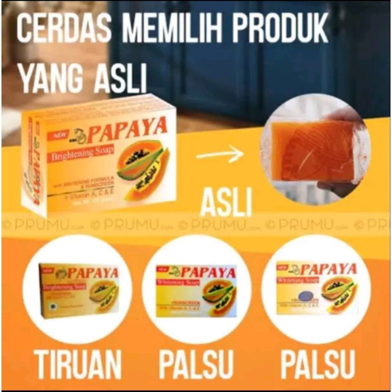 Sabun Papaya RDL ORIGINAL ASLI