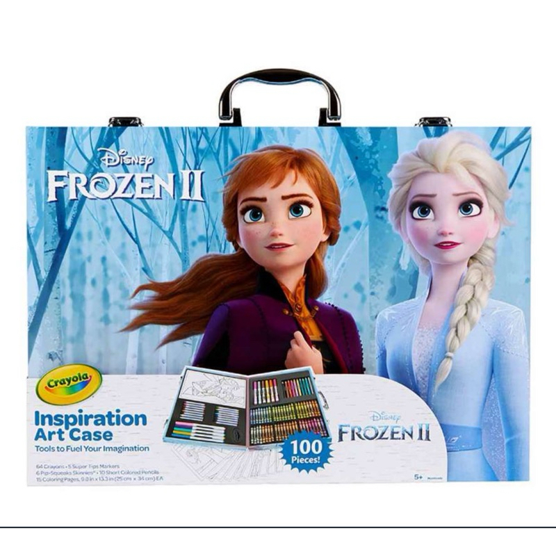 

[PRE-ORDER] Crayola Frozen II Inspiration Art Case [100 Pcs]