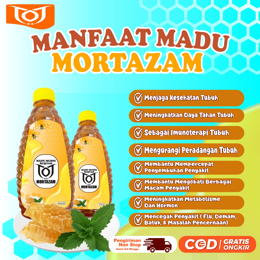 

Madu Herbal Plus Ruqyah 100% untuk Kekebalan Tubuh mencegah berbagai Penyakit Medis & Non Medis