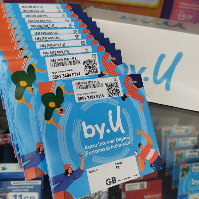 kartu by.u KOSONG