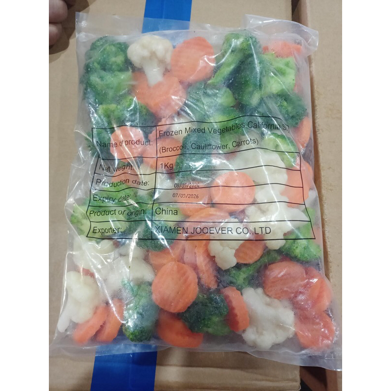 

Mix Vegetable Californian Style 1kg