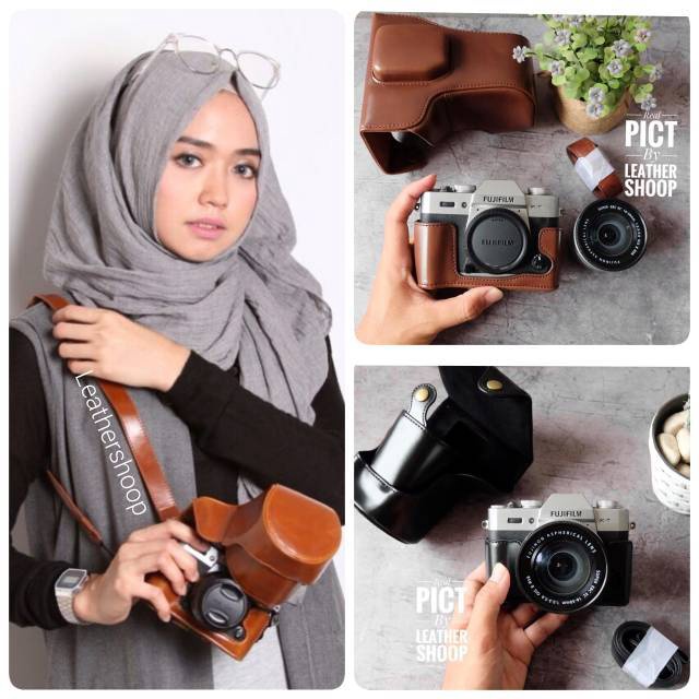 KHUSUS Full Cover Leather Case Fujifilm XT3 XT3 II XT2 XT1