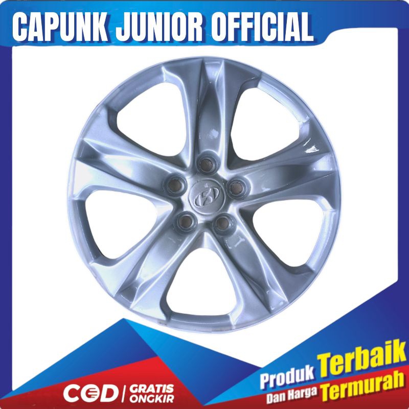 Wildop / Wheel Cover / Tutup Velg Ring 17 R17 Hyundai Lama Fiber COD NEW