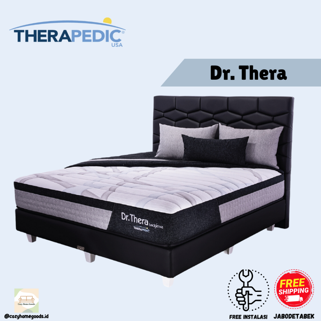 Therapedic - Dr. Thera - All Size - Kasur Kesehatan - Mattrass - Spring Bed - Full Set