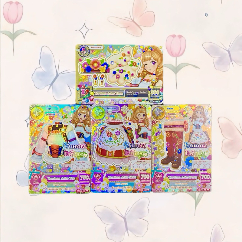 Aikatsu Premium Aurora Fantasy Tyrolean Aries Set Maria Himesato