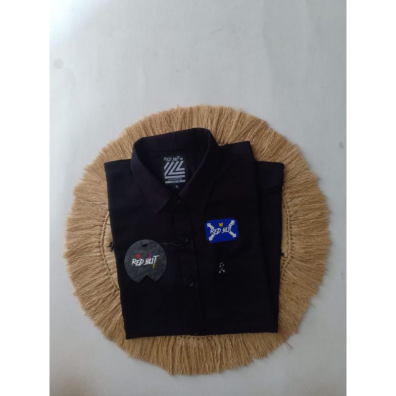 Kemeja Polos Cowok Kekinian