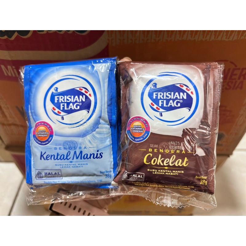 

Susu Frisian Flag / Susu Bendera Kental Manis 1 Renceng