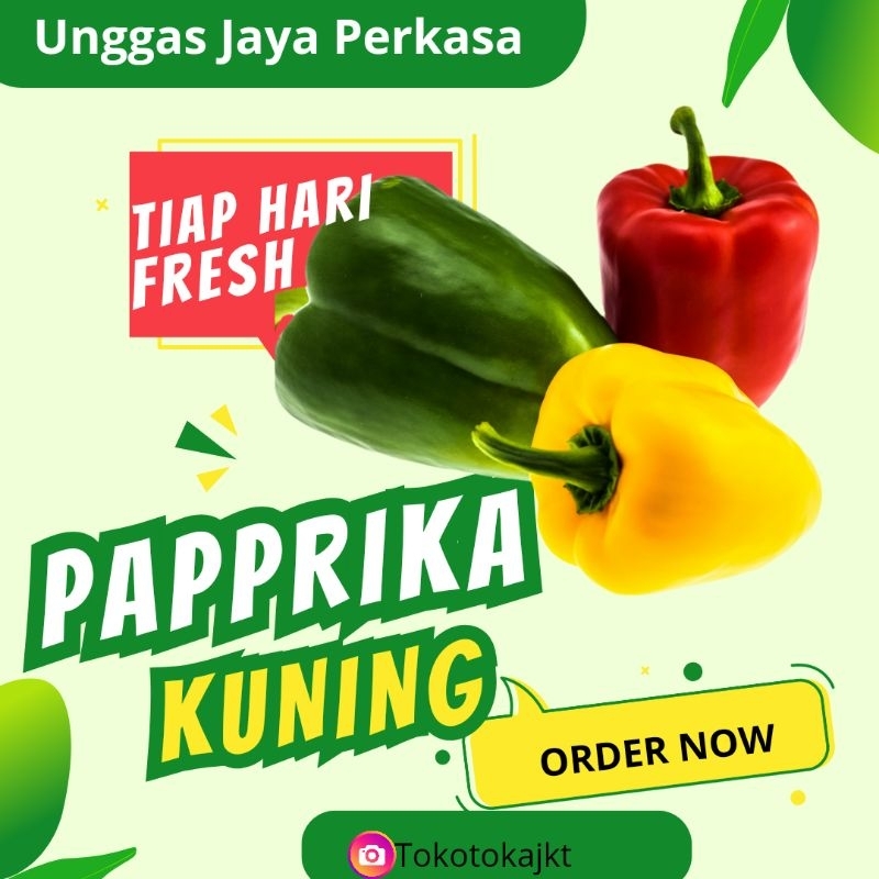 

Paprika kuning 1kg Seger