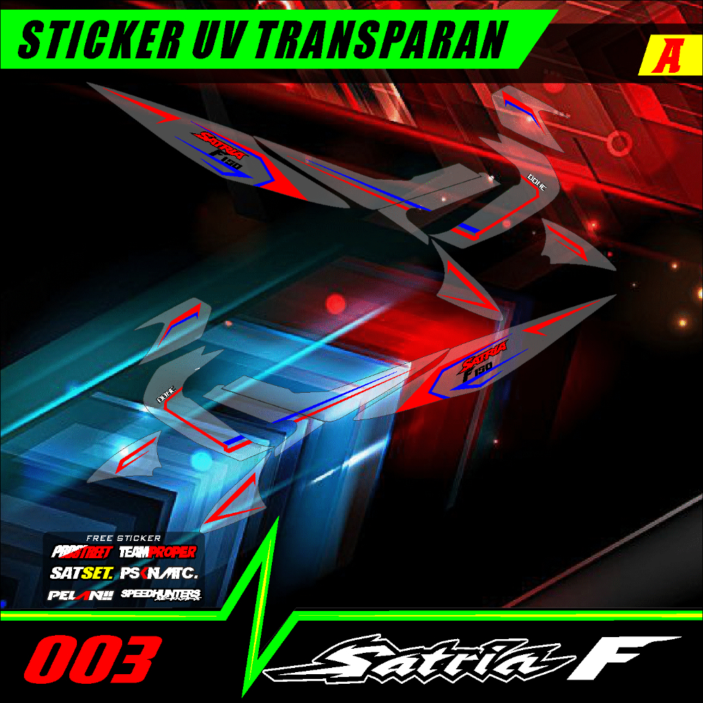 Striping satria fu Barong / Striping satria Barong /Striping Satria Fu lama / Striping Satria Fu Sti