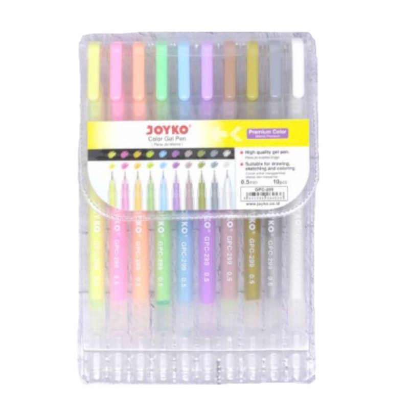 

STAR Pulpen gel warna joyko GPC 299 Premium Color 5mm