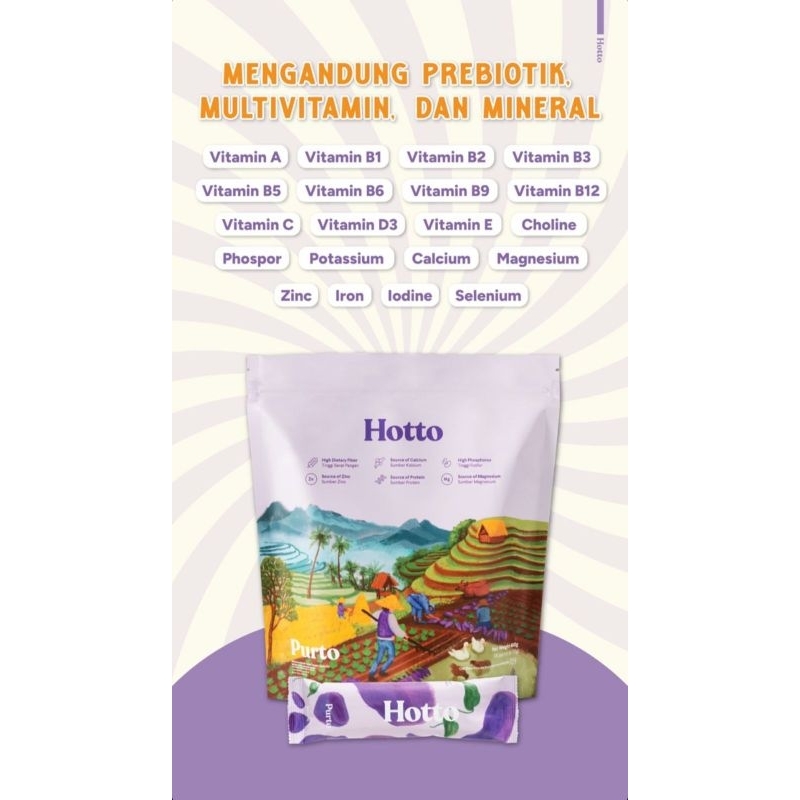 

Hotto Purto Multigrain Kemasan Baru Ada HOLOGRAM Original 100% ( 1 Pouch isi 16 sachet )