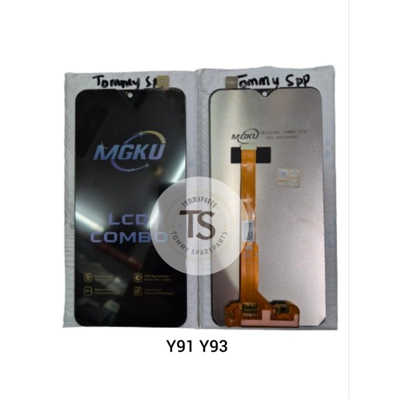 LCD TOUCHSCREEN VIVO Y91 Y91C Y93 Y95 MGKU GARANSI LEM ORIGINAL