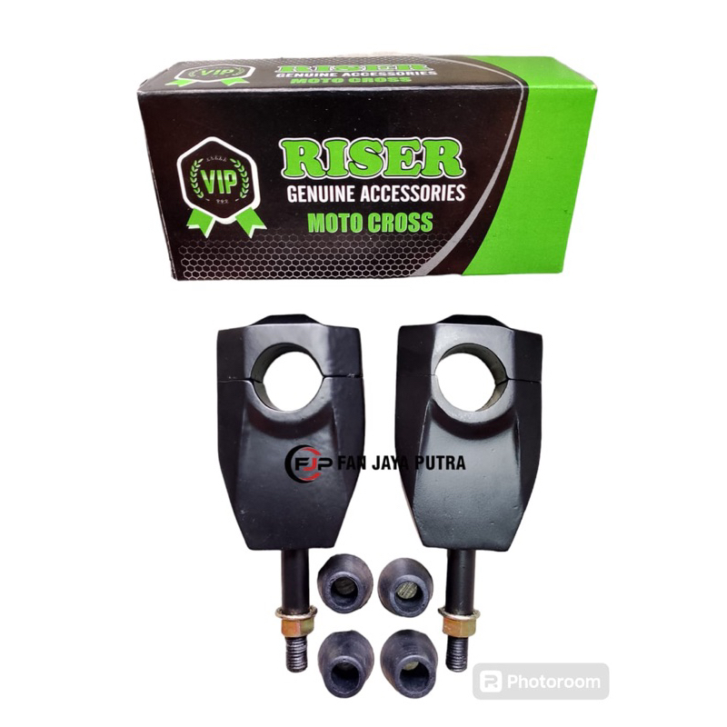 Riser peninggi stang Fatbar satu set | Riser KLX BF/CRF 150L | Riser stang KLX Dtracker CRF