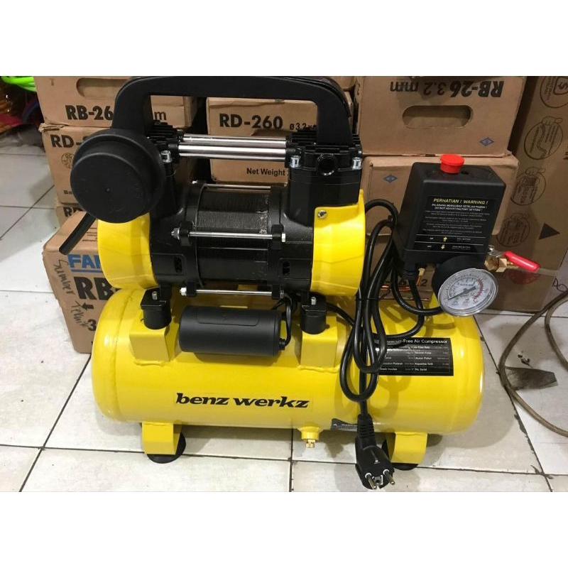 KOMPRESOR OILESS 1HP BENZ