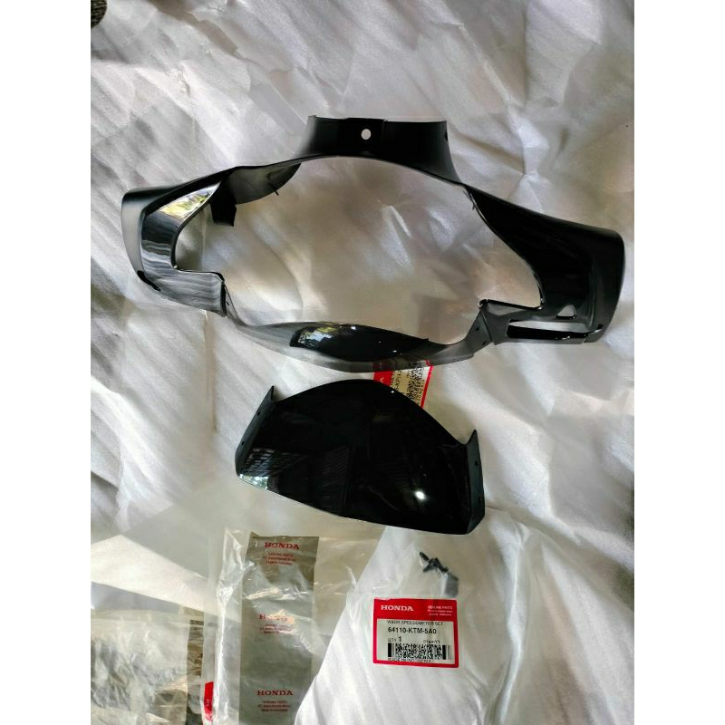 ahm Batok lampu depan supra x 125(visor) 2006 warna hitam original AHM.