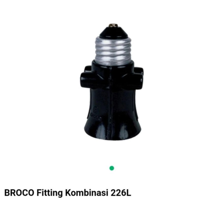 Fiting kombinasi colok broco